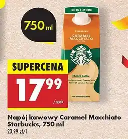 Biedronka Napój kawowy Caramel Macchiato Starbucks, 750 ml oferta