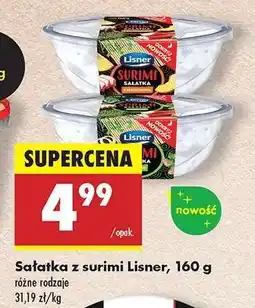 Biedronka Sałatka z surimi Lisner, 160 g oferta
