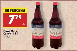 Biedronka Piwo Zlaty Cesky, 1,5 l oferta