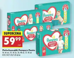 Biedronka Pieluchomajtki PAMPERS PANTS oferta