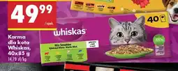 Biedronka Karma dla kota Whiskas, 40x85 g oferta