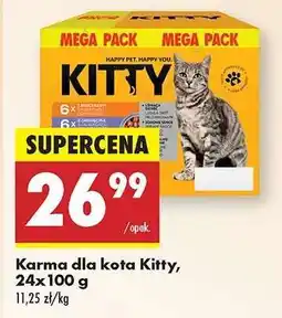 Biedronka Karma dla kota Kitty, 24x100 g oferta