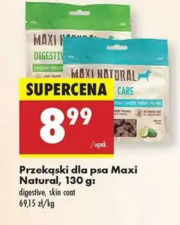 Biedronka Przekąski dla psa Maxi Natural, 130 g oferta