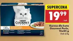 Biedronka Karma dla kota Gourmet Perle 12x85 g oferta