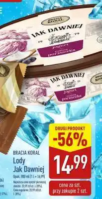 ALDI BRACIA KORAL Lody Jak Dawniej oferta