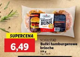 Lidl SCHULSTAD Bułki hamburgerowe brioche oferta