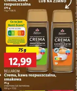 Lidl Bellarom Crema, kawa rozpuszczalna smakowa oferta