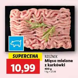 Lidl Mięso mielone z karkówki oferta