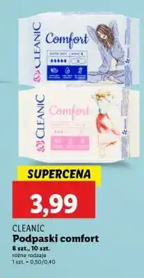 Lidl CLEANIC Podpaski comfort oferta