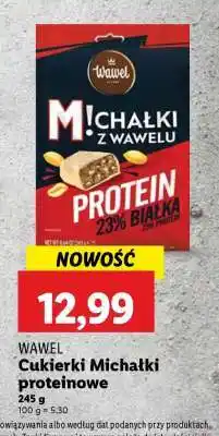Lidl Cukierki Michałki proteinowe oferta