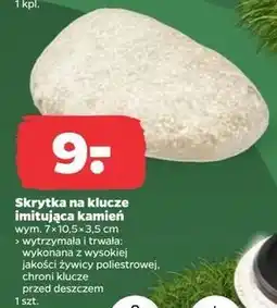 Netto Skrytka na klucze imitująca kamień oferta