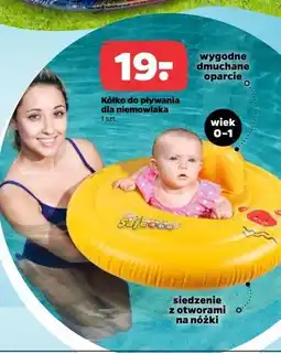 Netto Siedzisko do nauki pływania kółko step a Bestway oferta