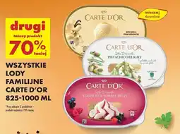 Biedronka Lody vanilla Algida Carte D'or Les Classiques oferta