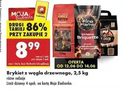 Biedronka Brykiet wegla drzewnego My Deer oferta