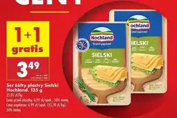 Biedronka Ser sielski z natury klasyczny plastry Hochland oferta