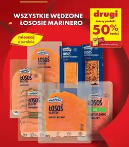 Biedronka Łosoś wędzony na ciepło w pieprzu Marinero oferta
