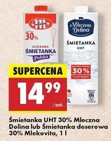 Biedronka Śmietanka polska 30% Mlekovita oferta