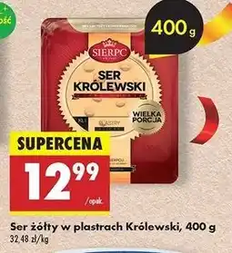 Biedronka Ser królewski plastry Sierpc oferta