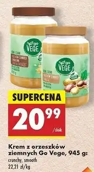 Biedronka Krem orzechowy crunchy Govege oferta