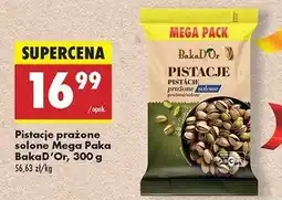 Biedronka Pistacje prażone solone Bakad'or oferta