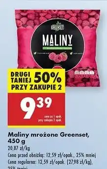 Biedronka Maliny Greenset oferta