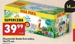 Biedronka Chusteczki nawilżane Dada Everyday oferta