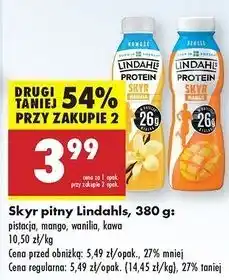 Biedronka Jogurt skyr kawa Lindahls Protein oferta