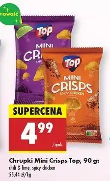 Biedronka Chipsy spicy chicken Top Chips oferta