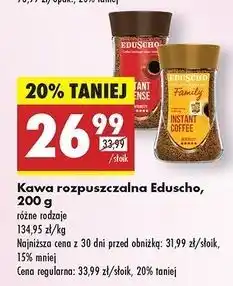 Biedronka Kawa Eduscho Cafe Instant Classic oferta