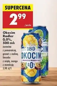 Biedronka Piwo Okocim Granat Z Maliną 0% oferta