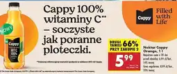 Biedronka Sok pomarańczowy Cappy oferta