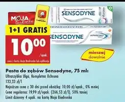 Biedronka Pasta do zębów Sensodyne Kompletna Ochrona+ oferta