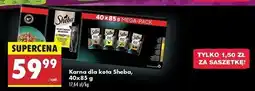 Biedronka Karma dla kota drobiowe smaki Sheba Selection oferta