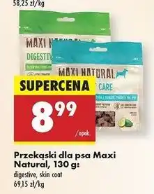 Biedronka Przekąska dla psa skin coat Maxi Natural oferta