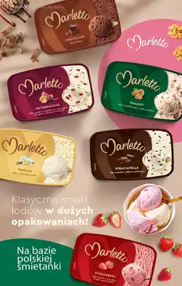 Biedronka Lody waniliowe Marletto oferta