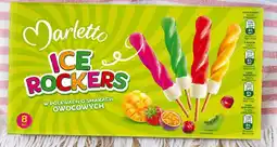 Biedronka Lód waniliowy w polewie kiwi x2 + mango-marakuja truskawka wiśnia Marletto Ice Rockers oferta