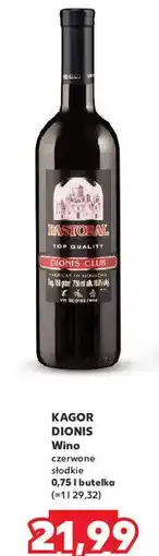 Kaufland Wino Kagor Dionis Club oferta