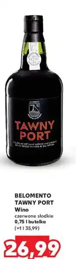 Kaufland Wino Belomento Vini Tawny Port oferta