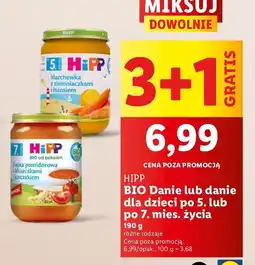 Lidl Marchewka z ziemniaczkami i łososiem Hipp oferta