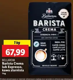 Lidl Kawa Bellarom barista crema oferta