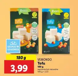 Lidl Tofu wędzone Vemondo oferta