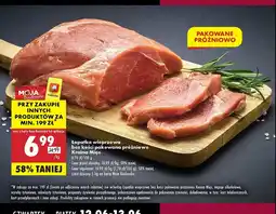 Biedronka Łopatka wieprzowa bez kości pakowana próżniowo Kraina mięs oferta