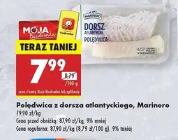 Biedronka Dorsz czarny polędwica Marinero oferta
