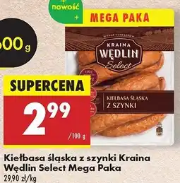 Biedronka Kiełbasa z szynki Kraina wędlin select oferta