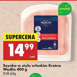 Biedronka Szynka w stylu włoskim Kraina wędlin oferta