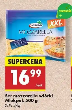 Biedronka Mozzarella tarta Mlekpol oferta