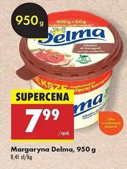 Biedronka Margaryna Delma do kanapek oferta