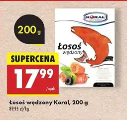Biedronka Łosoś wędzony sałatkowy Koral (graal) oferta
