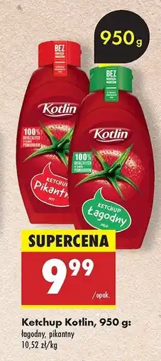 Biedronka Ketchup łagodny Kotlin oferta