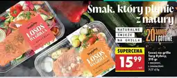 Biedronka Łosoś na grilla z warzywami Pomorski targ rybny oferta